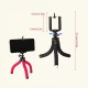 Octopus Tripod Bracket 360 Degree Rotation Mini Universal Mobile Phone Holder Stand - Sarkans - Universāla stiprinājuma statīvs