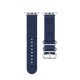 Nylon Canvas Smart Watch Replacement Strap priekš Apple Watch 38 / 40 / 41 mm - Tumši Zils - neilona siksniņas (jostas) pulksteņiem