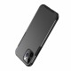 Quality PC / TPU Back Case priekš Apple iPhone 12 Pro Max - Melns - silikona-plastikāta aizmugures apvalks / bampers-vāciņš