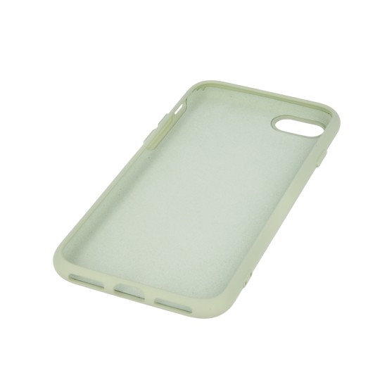 OEM Silicone Back Case (Microfiber Soft Touch) priekš Apple iPhone 12 Pro Max - Zaļš - matēts silikona aizmugures apvalks