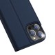 Dux Ducis Skin Pro series priekš Apple iPhone 12 Pro Max - Tumši Zils - sāniski atverams maciņš ar magnētu un stendu