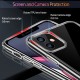 ESR Ice Shield Glass Back Case priekš Apple iPhone 11 - Melns - silikona un stikla aizmugures apvalks / bampers-vāciņš