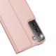 Dux Ducis Skin Pro series для Samsung Galaxy S21 Plus G996 - Розовое Золото - чехол-книжка с магнитом и стендом / подставкой