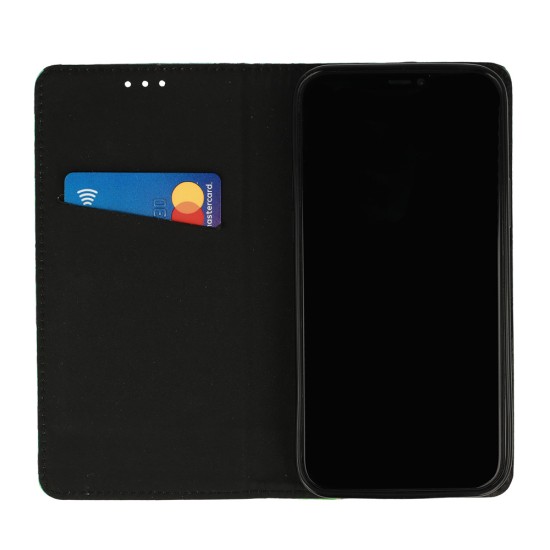Smart Flower Book Case для Samsung Galaxy A72 A725 - Design 3 - чехол-книжка с кармашком для карточки