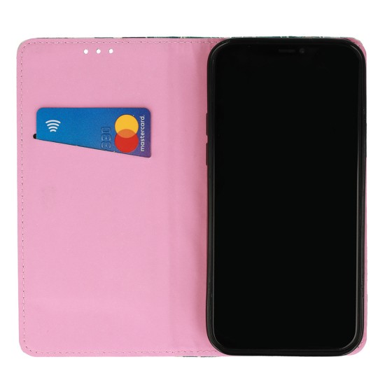 Smart Flower Book Case priekš Samsung Galaxy A72 A725 - Design 4 - sāniski atverams maciņš / grāmatveida maks
