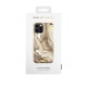 iDeal of Sweden Fashion GM19 Back Case priekš Apple iPhone 12 Pro Max - Golden Sand Marble - plastikāta aizmugures apvalks ar iebūvētu metālisku plāksni / bampers-vāciņš