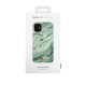 iDeal of Sweden Fashion SS21 Back Case priekš Apple iPhone 11 - Mint Swirl Marble - plastikāta aizmugures apvalks ar iebūvētu metālisku plāksni / bampers-vāciņš