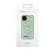 iDeal of Sweden Atelier SS21 Back Case priekš Apple iPhone 11 Pro - Mint Croco - mākslīgās ādas aizmugures apvalks ar iebūvētu metālisku plāksni / bampers-vāciņš
