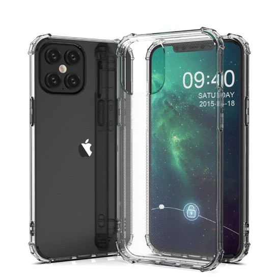 Anti Shock 1.5 mm Back Case priekš Xiaomi Mi 11 Lite / 11 Lite 5G NE - Caurspīdīgs - triecienizturīgs silikona aizmugures apvalks / bampers-vāciņš