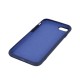 OEM Silicone Back Case (Microfiber Soft Touch) для Samsung Galaxy A52 A525 / A52 5G A526 / A52s 5G A528 - Тёмно Синий - матовая силиконовая накладка / бампер