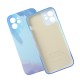 Forcell Pop Back Case для Apple iPhone 12 - Голубой - силиконовая накладка / бампер-крышка
