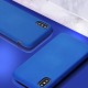 Forcell Silicone Lite Back Case priekš Xiaomi Redmi Note 10 Pro - Zils - matēts silikona aizmugures apvalks / vāciņš