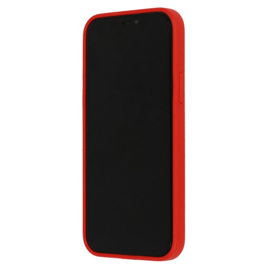 Vennus Silicone Lite Back Case priekš Apple iPhone 12 - Sarkans - silikona aizmugures apvalks / bampers-vāciņš