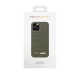 iDeal of Sweden Atelier AW21 Back Case priekš Apple iPhone 12 Pro Max - Khaki Croco - mākslīgās ādas aizmugures apvalks ar iebūvētu metālisku plāksni / bampers-vāciņš
