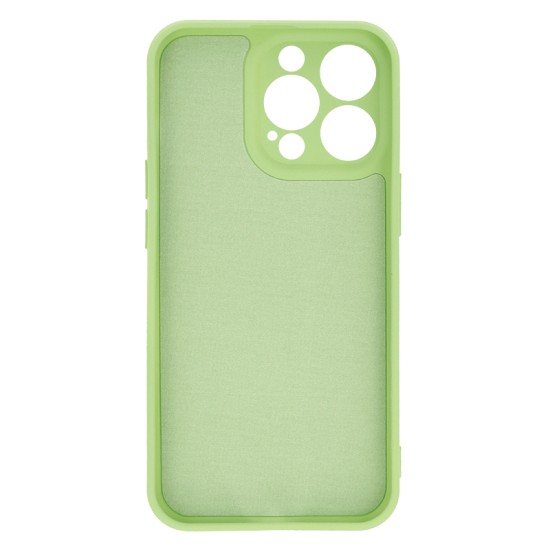 Tel Protect Silicone Back Case with MagSafe priekš Apple iPhone 13 Pro Max - Gaiši Zaļš - silikona aizmugures apvalks / bampers-vāciņš