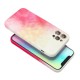 Forcell Pop Back Case priekš Samsung Galaxy A03s A037G - Balts / Sarkans - silikona aizmugures apvalks / bampers-vāciņš