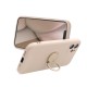 RoarKorea Amber Ring Back Case priekš Apple iPhone 13 Pro - Bēšs - silikona aizmugures apvalks ar gredzenu / bampers-vāciņš