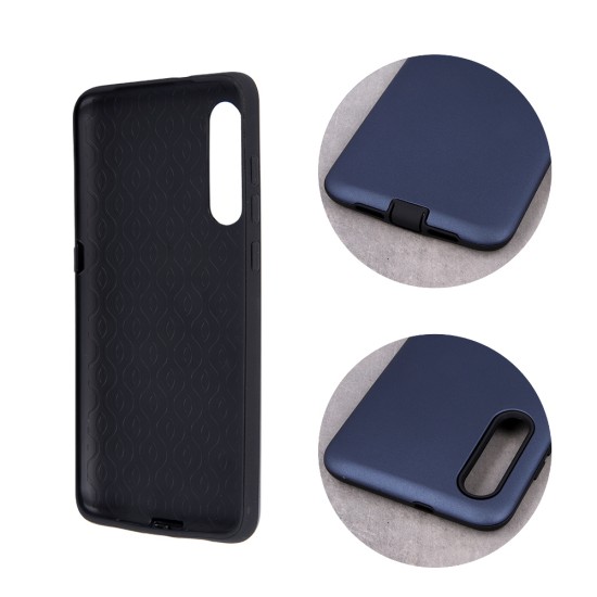 Defender Smooth Back Case priekš Apple iPhone 13 - Tumši Zils - triecienizturīgs silikona aizmugures apvalks / bampers-vāciņš