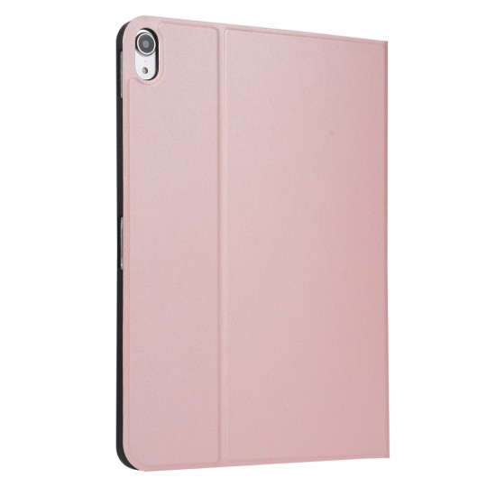 PU Leather Stand Tablet Cover Case priekš Apple iPad Pro 11 (2020 / 2021 / 2022) - Rozā Zelts - sāniski atverams maciņš ar stendu