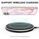 IMD Electroplating Marble Pattern TPU Phone Shell priekš Samsung Galaxy A22 5G A226 - Rozā Zelts - silikona aizmugures apvalks / bampers-vāciņš