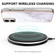IMD Electroplating Marble Pattern TPU Phone Shell priekš Apple iPhone 12 / 12 Pro - Balts - silikona aizmugures apvalks / bampers-vāciņš