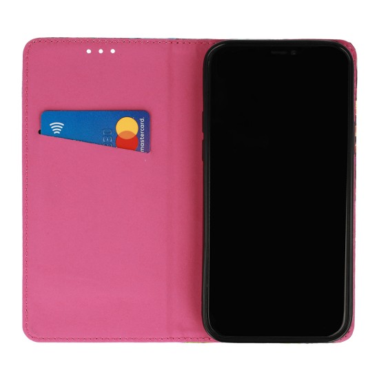 Smart Flower Book Case для Samsung Galaxy A53 5G A536 - Design 2 - чехол-книжка с кармашком для карточки