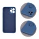 Finger Grip Back Case priekš Apple iPhone 13 Pro Max - Zils - silikona aizmugures apvalks ar gredzenu / bampers-vāciņš