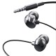 XO EP53 Wired Stereo Earphones with Remote and Mic jack 3.5mm - Черные - Универсальные стерео наушники с микрофоном и пультом