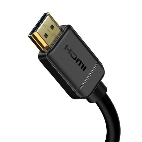 Baseus 3M CAKGQ-C01 HDMI to HDMI (v2.0 / 4K) 60Hz High Defination Cable Adapter - Melns - video adapteris vads / kabelis