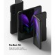 Ringke Slim Case (Upper Cover / Lower Cover) priekš Samsung Galaxy Fold3 5G - Melns - plastikas aizmugures apvalks / vāciņš
