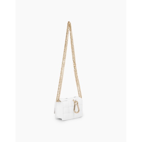 iDeal of Sweden OC22 Statement Braided Mini Bag - Off White - sieviešu jostas / pleca soma