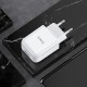 Hoco N2 USB 2.1A / 10.5W Travel Charger - Balts - USB tīkla lādētājs