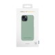 iDeal of Sweden Seamless SS22 Back Case для Apple iPhone 14 - Sage Green - жесткий силиконовый чехол-накладка с встроенной металической пластиной / бампер-крышка