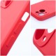 Silicone MagSafe Back Case priekš Apple iPhone 12 Pro - Sarkans - silikona aizmugures apvalks / bampers-vāciņš