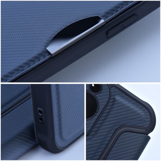 Razor Book Case priekš Samsung Galaxy A13 4G A135 - Zils - sāniski atverams maciņš / grāmatveida maks
