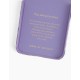 iDeal of Sweden Fashion CR22 Back Case priekš Apple iPhone 11 - Amethyst - plastikāta aizmugures apvalks ar iebūvētu metālisku plāksni / bampers-vāciņš