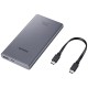 Samsung EB-P3300XJE 10000mAh Fast Charge 25W Power Bank USB / Type-C Ligzda - Pelēks - Universāla ārējas uzlādes batereja lādētājs-akumulators
