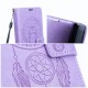 Forcell Mezzo Book Case priekš Apple iPhone 12 / 12 Pro - Violets / Sapņu Ķērājs - sāniski atverams maciņš ar stendu un auklu / grāmatveida maks