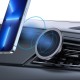 Tech-Protect N52 Magnetic Magsafe Air Vent Car Mount Holder - Melns / Pelēks - Universāls stiprinājums turētājs auto ventilācijas režģa