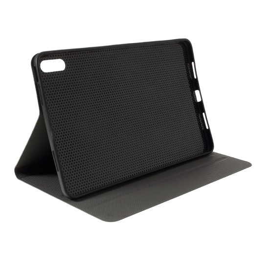 PU Leather Stand Tablet Cover Case priekš Huawei MatePad 10.4 - Sarkans - sāniski atverams maciņš ar stendu