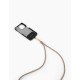 iDeal of Sweden SI23 Phone Cord Strap - Beige - тканевый шнурок на шею