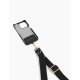 iDeal of Sweden SI23 Phone Webbing Strap - Black - kakla / pleca siksniņa