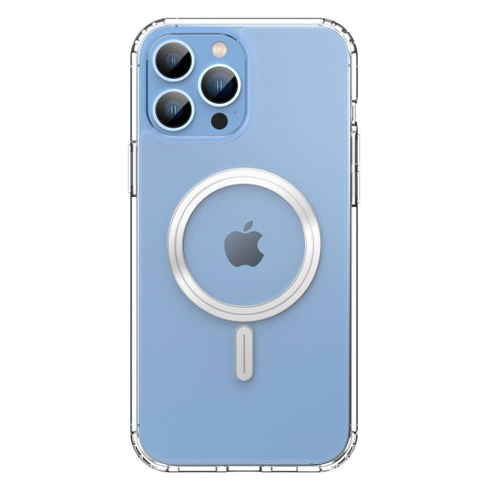 Dux Ducis Clin MagSafe Back Case priekš Apple iPhone 12 Pro Max - Caurspīdīgs - silikona-plastikāta aizmugures apvalks / bampers-vāciņš