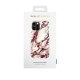 iDeal of Sweden Fashion MR21 Back Case priekš Apple iPhone 12 Pro Max - Calacatta Ruby Marble - plastikāta aizmugures apvalks ar iebūvētu metālisku plāksni / bampers-vāciņš