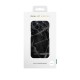 iDeal of Sweden Fashion AW21 Back Case priekš Apple iPhone 13 - Black Thunder Marble - plastikāta aizmugures apvalks ar iebūvētu metālisku plāksni / bampers-vāciņš