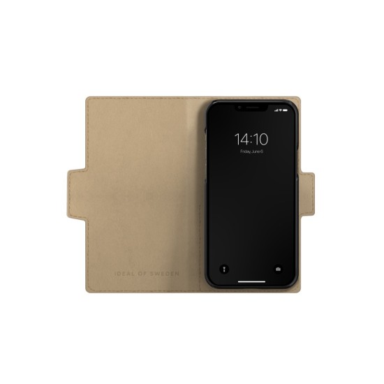 iDeal of Sweden Atelier AW20 Wallet Case priekš Apple iPhone 14 Pro - Lotus Snake - mākslīgās ādas sāniski atverams maciņš ar bamperu uz magnēta