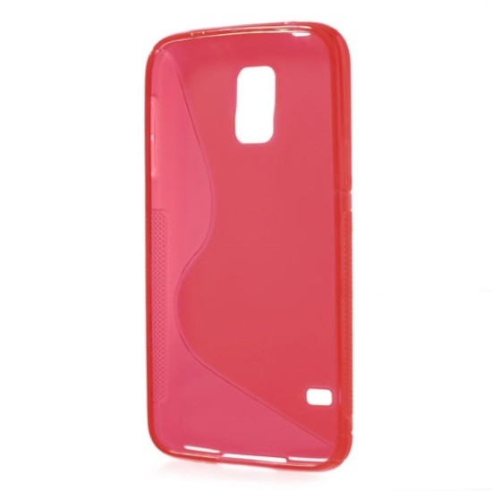 Telone Back S-Case Nokia Lumia 520 / 525 - Sarkans - silikona apvalks (bampers, vāciņš, slim TPU silicone case cover, bumper)