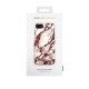 iDeal of Sweden Fashion MR21 Back Case priekš Apple iPhone 7 / 8 / SE2 (2020) / SE3 (2022) - Calacatta Ruby Marble - plastikāta aizmugures apvalks ar iebūvētu metālisku plāksni / bampers-vāciņš