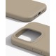 iDeal of Sweden Silicone Back Case priekš Apple iPhone 15 Pro - Beige - silikona aizmugures apvalks / bampers-vāciņš