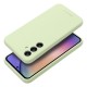 RoarKorea Cloud-Skin Silicone Case (Microfiber Soft Touch) priekš Samsung Galaxy A54 5G A546 - Gaiši Zaļš - silikona aizmugures apvalks / bampers-vāciņš
